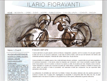 Tablet Screenshot of ilariofioravanti.it